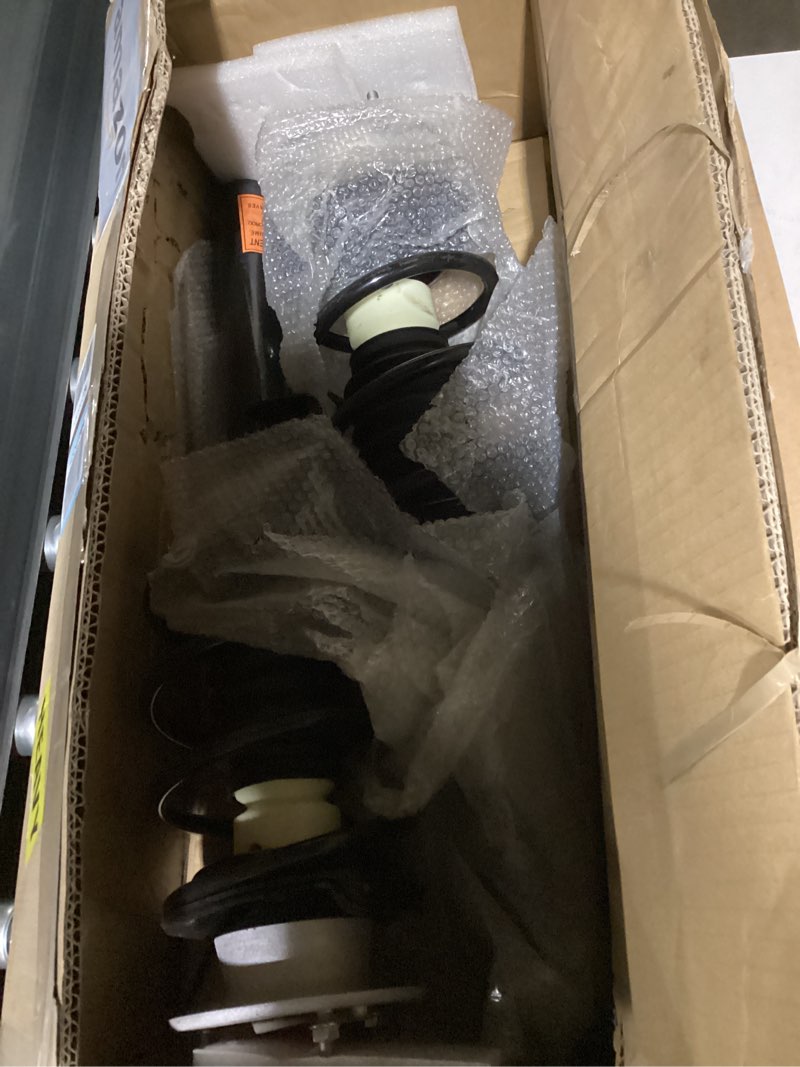 Condition photo showing As Is for maxpeedingrods 2pc rear strut for toyota corolla 1.8l l4 2014-2019, 172991l 172991r suspension shock absorber strut w/coil spring assembly