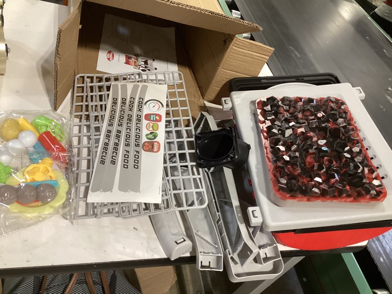 Easy Playhouse: BBQ Grill Toy Playset - Light & Sound, Realistic Smoke, Little Chef Pretend Play, Fo