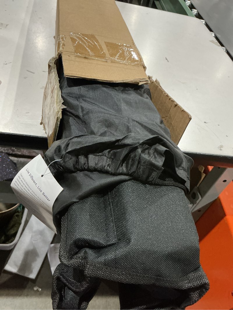 Condition photo showing Good Condition for folding camping chair with cup holder & side storage bag 300lbs capacity lightweight high back portable for beach, picnic, sport, black 20.5"d x 20.5"w x 33.8"h black 1