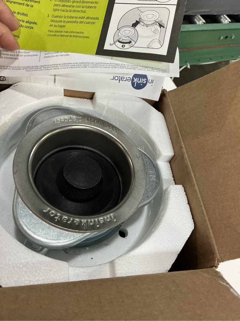 Condition photo showing Good Condition for insinkerator badger 1xl continuous feed 1/3-hp septic safe non-corded garbage disposal