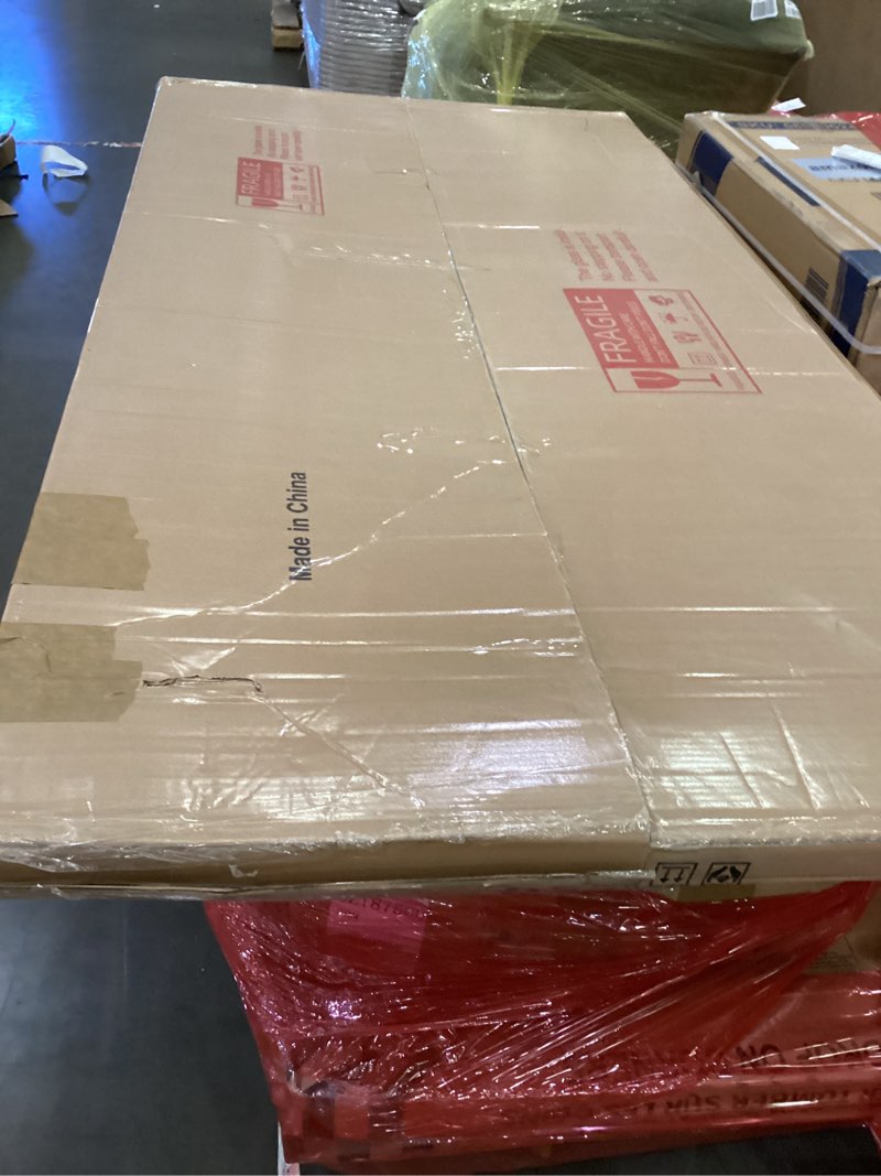 Condition photo showing Good Condition for Hasipu 72" x 36" Arch LED Bathroom Mirror, Frontlit Wall-Mounted Vanity Mirror with Lights, Defoggin