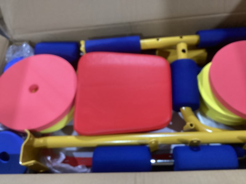 Condition photo showing Good Condition for Kids Workout Equipment Kids Weight Bench Set Exercise Equipment Indoor Play Gym Toddler Workout Weight Set - Baby Weights Toys for Age 3 and Up by Home-Man