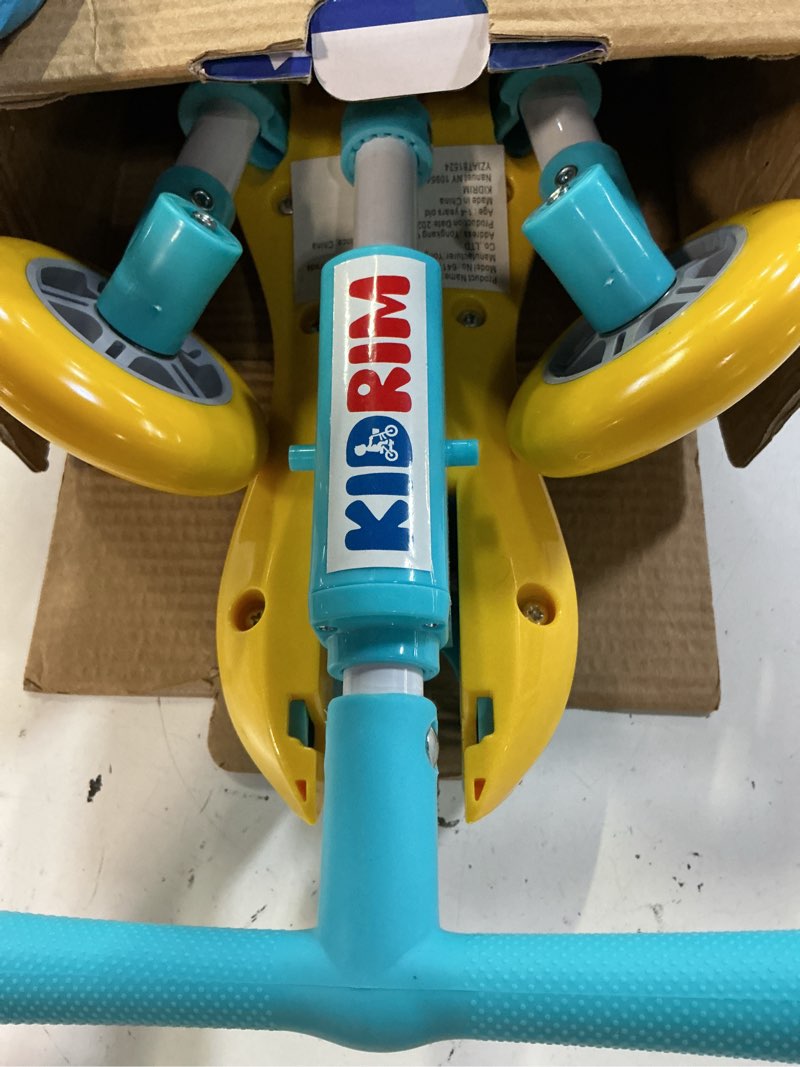 Condition photo showing Good Condition for tricycle for toddlers 1-3 years old – foldable tricycle for toddlers – toddler bike for boys and girls – easy to ride and steer – no assembly needed – christmas, 1st birthday gifts boy - blue - kidrim