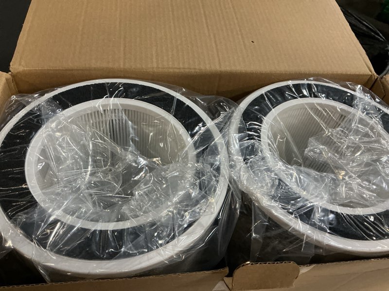 Condition photo showing Good Condition for hp201 hp302 replacement filter compatible with shark hp201 hp302 hp301 hp202 hp232 hc502 ap1000 air purifier max, h13 true hepa for 99.97% particles & dust, compare part # he2fkbas, he2fkbasmb, 2 pack hp302-2 pack