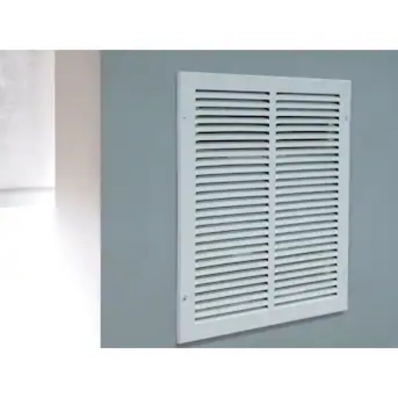 reliabilt steel white sidewall/ceiling grille 1 pc