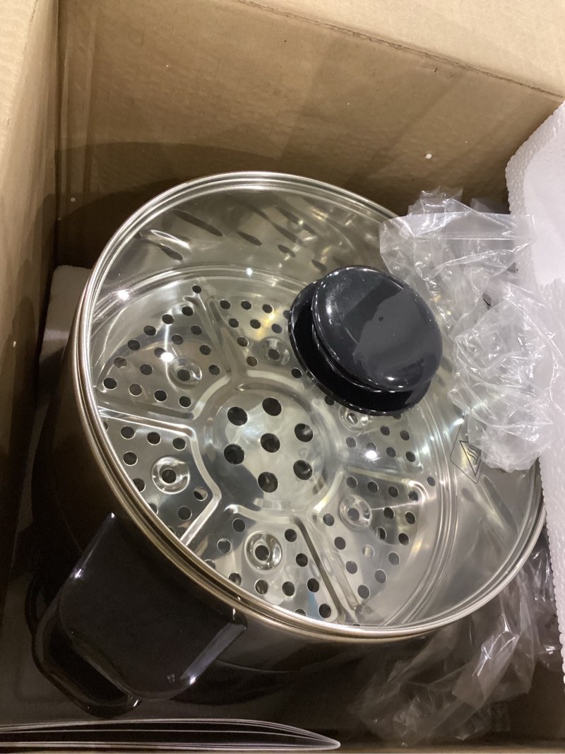 Condition photo showing Good Condition for 2 tier stainless steep electric steamer