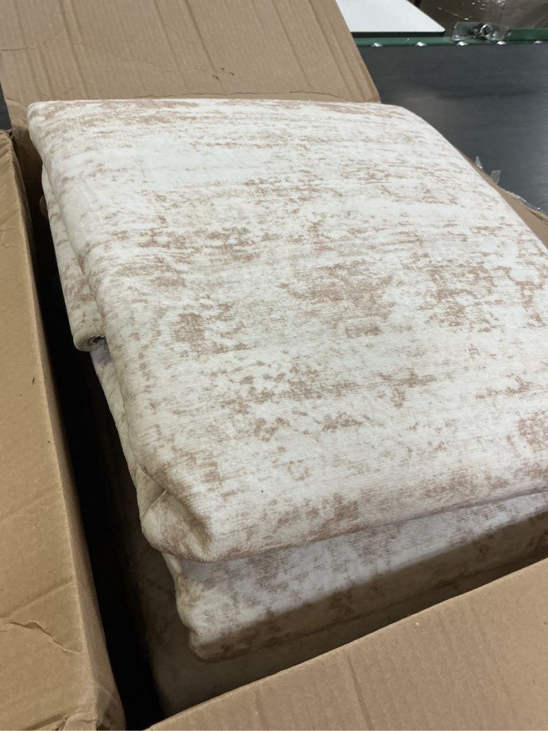 Condition photo showing Good Condition for area rugs 10x12 living room rug: washable rug soft vintage boho carpet indoor floor non-slip stain resistant large carpets for bedroom dining room farmhouse nursery home office beige beige brown 10' x 12' (rectangular)