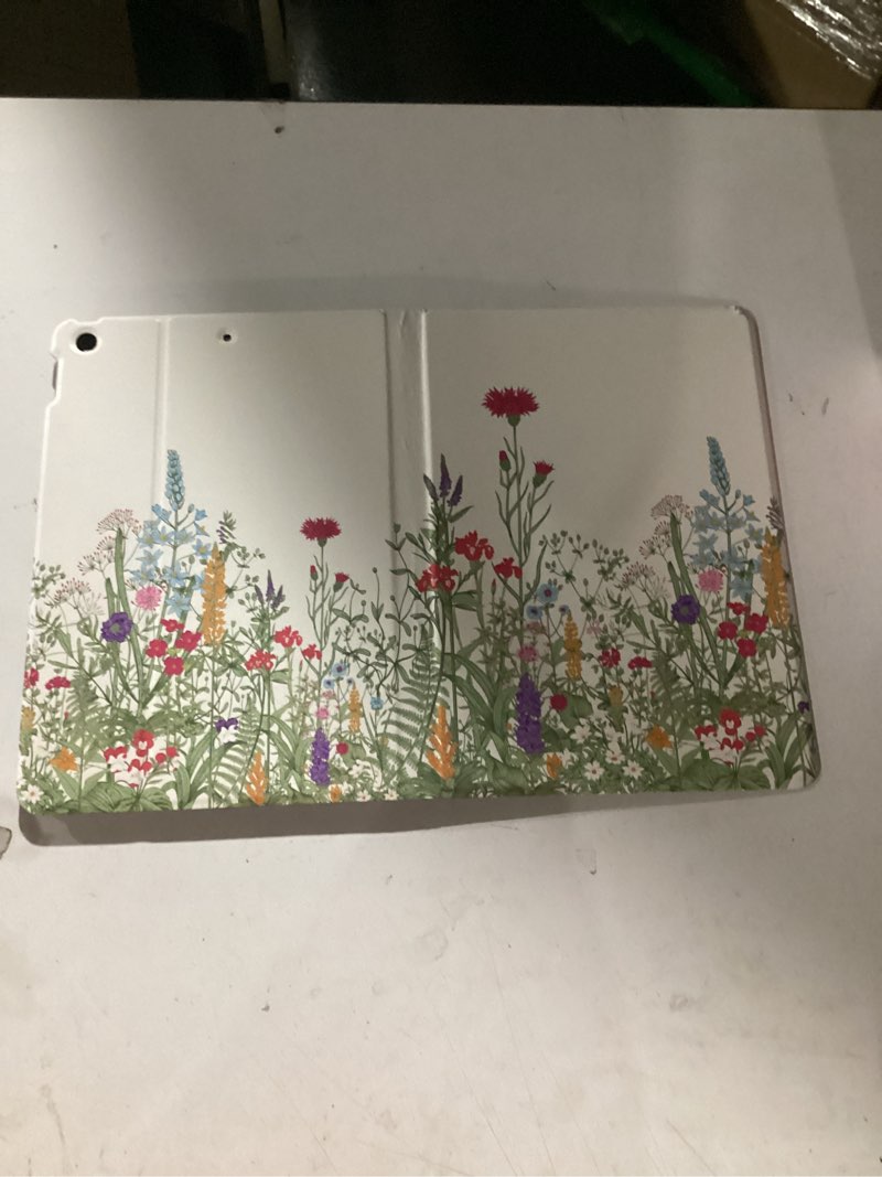 Condition photo showing Good Condition for iPad Air 11 Inch Case (M3/M2) 2025/2024, iPad Air 5th/4th Generation Case 10.9 Inch 2022/2020, case for iPad air 11-inch Women Girls Multi-Angle Adjustable Stand Shockproof Auto Wake/Sleep, Flowers Basic Multi-angle Adjustable Stand Flowers
