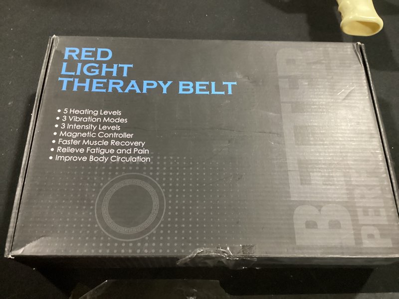 Condition photo showing Good Condition for Cordless Back Massager Belt - FSA-HSA Eligible Red Light Therapy Massage Belt with 5 Heating Levels,