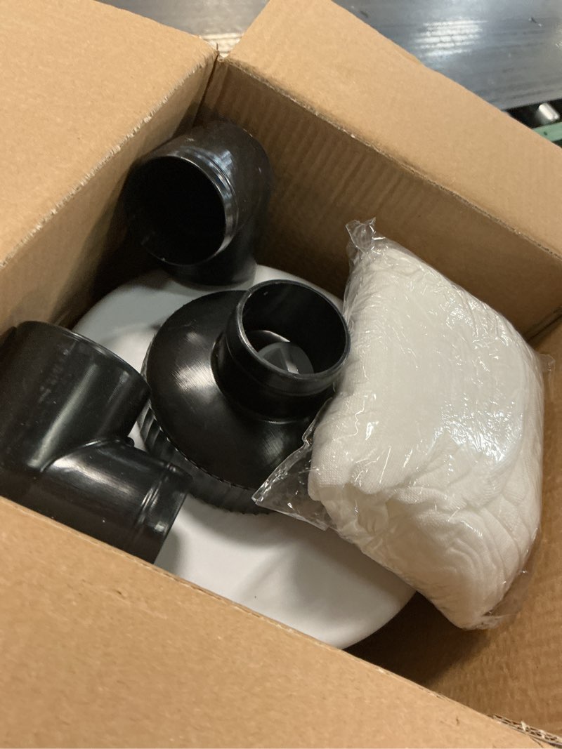 Condition photo showing Good Condition for above ground pool skimmer,no installation required, no adjustable bracket required,comes with 10 filter socks, special note: the pool pump flow rate must not exceed 2100 gph(turquoise) 8inch turquoise