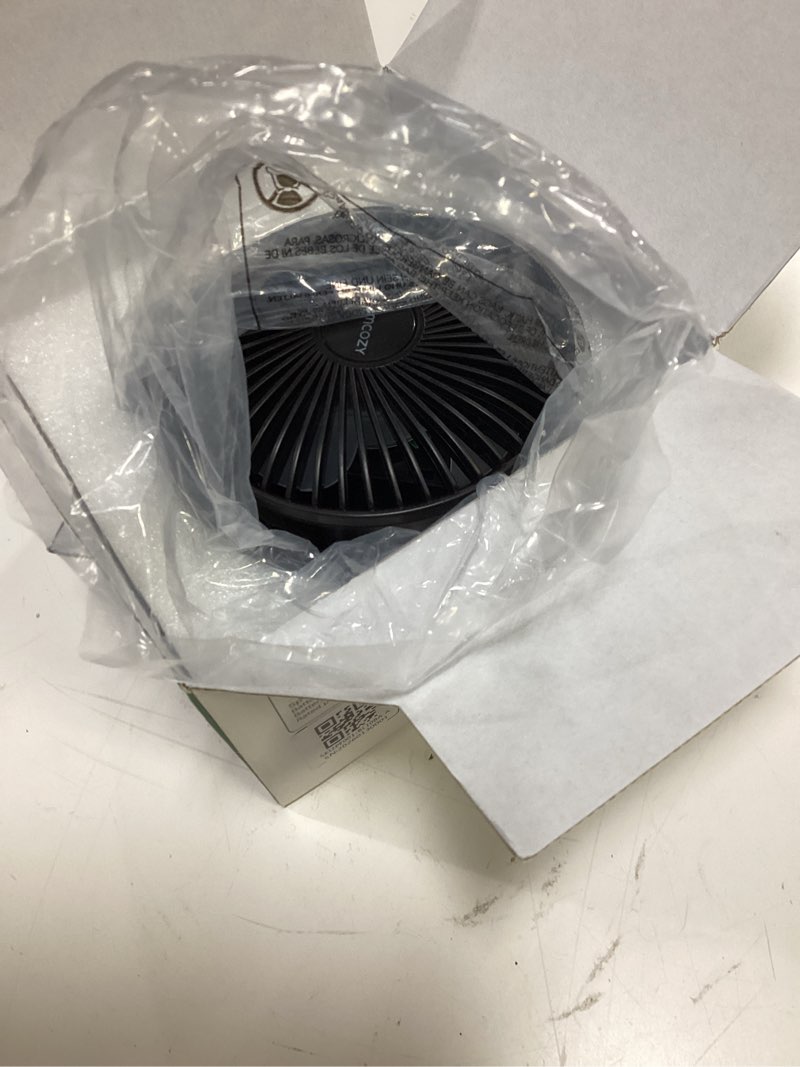 Condition photo showing Good Condition for momcozy 8000mah portable stroller fan | 27h ultra-long battery life | detachable 4 speed 360°rotate | 2 modes led night light, usb rechargeable handheld cooling fan for travel, car seat, bedroom black