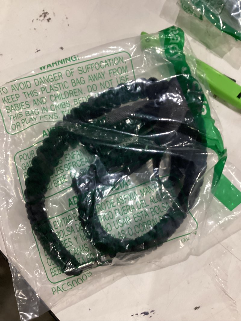 Condition photo showing Good Condition for paracord strap compatible with engel cooler, 2-point paracord sling, with metal clips and swivels, adjustable length, long-lasting comfort for extended wear, ideal for outdoor and camping, black