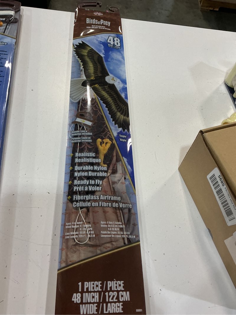 Condition photo showing New/Like New for x kites birdsofprey nylon bird kites for kids and rodent repellent deterent bird scarer kite for crops eagle