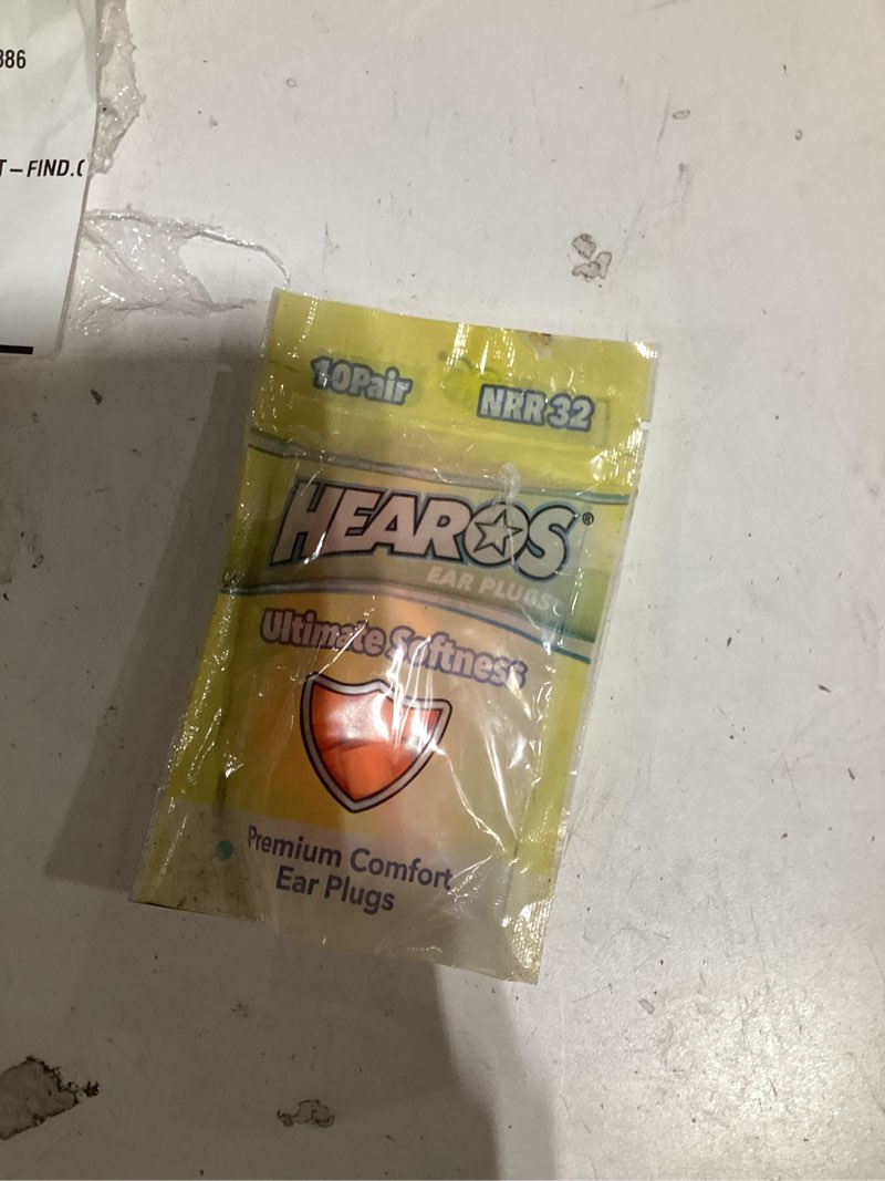 Condition photo showing New/Like New for HEAROS 10 -Pack Cordless Hearing Protection Earplugs 32 dB Noise Reduction Rating
