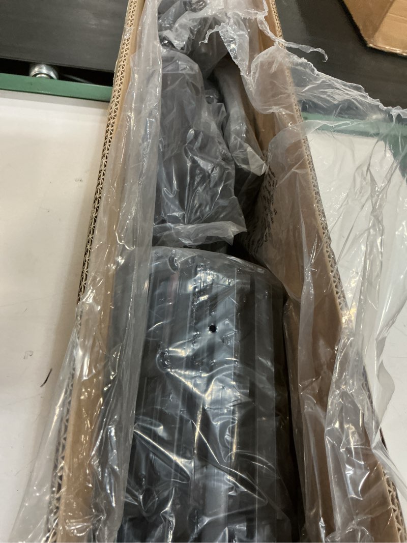 Condition photo showing New/Like New for HOMIDEC Clothes Drying Rack, Oversized 4-Tier(67.7" High) Foldable Stainless Steel Drying Rack Clothing, Movable Drying Rack with 4 castors, 24 Drying Poles and 14 Hooks for Bed Linen, Clothing, Grey Gray