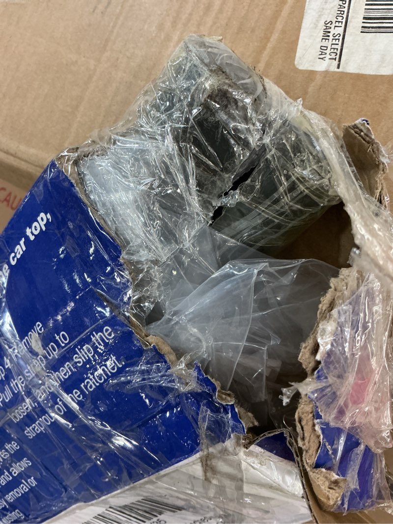 Condition photo showing As Is for Universal Roof Rack Cross-Bars 2 PC.