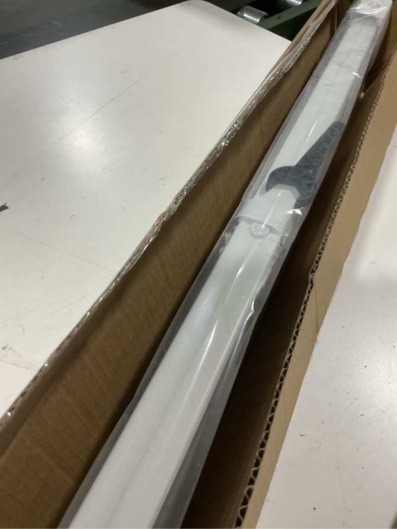 Condition photo showing Good Condition for lazblinds no tools no drill 1" vinyl mini blinds, cordless blinds for windows, light filtering horizontal window blinds & shades, 30" w x 64" h, white cordless-white 30" w x 64" h