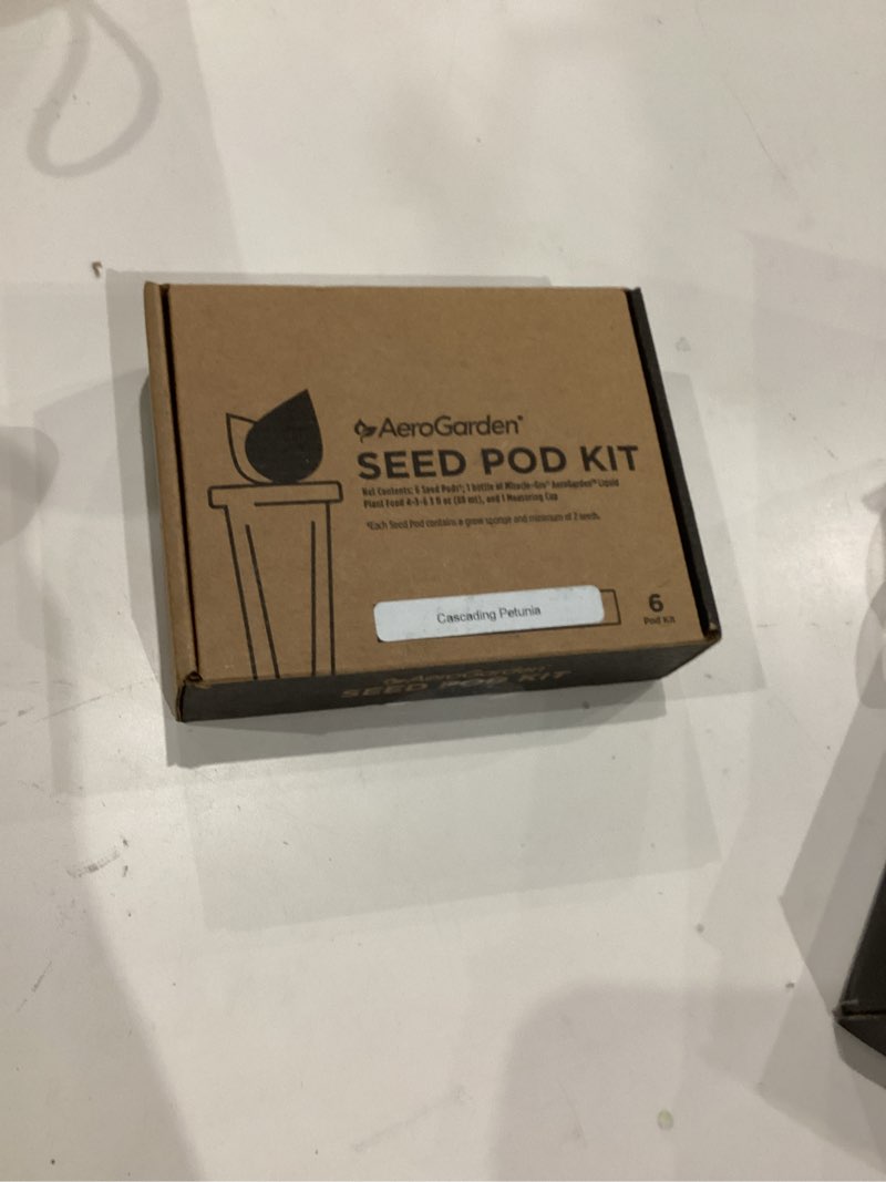 Condition photo showing Good Condition for AeroGarden Cascading Petunias Seed pod Kit for AeroGarden Hydroponic Indoor Garden, 6-Pod Cascading Petunias Seed Pod Kit 6-pod