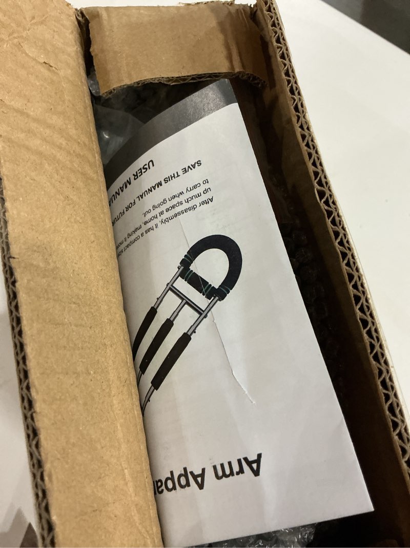 Condition photo showing New/Like New for Twister Arm Trainer, 40-100Lb Adjustable Chest Workout Equipment, Portable Detachable Chest Workout Device Equipment, Arm Trainer for Chest Clip Muscle & Arm Strength, Red and Blue Random shipment in red or blue