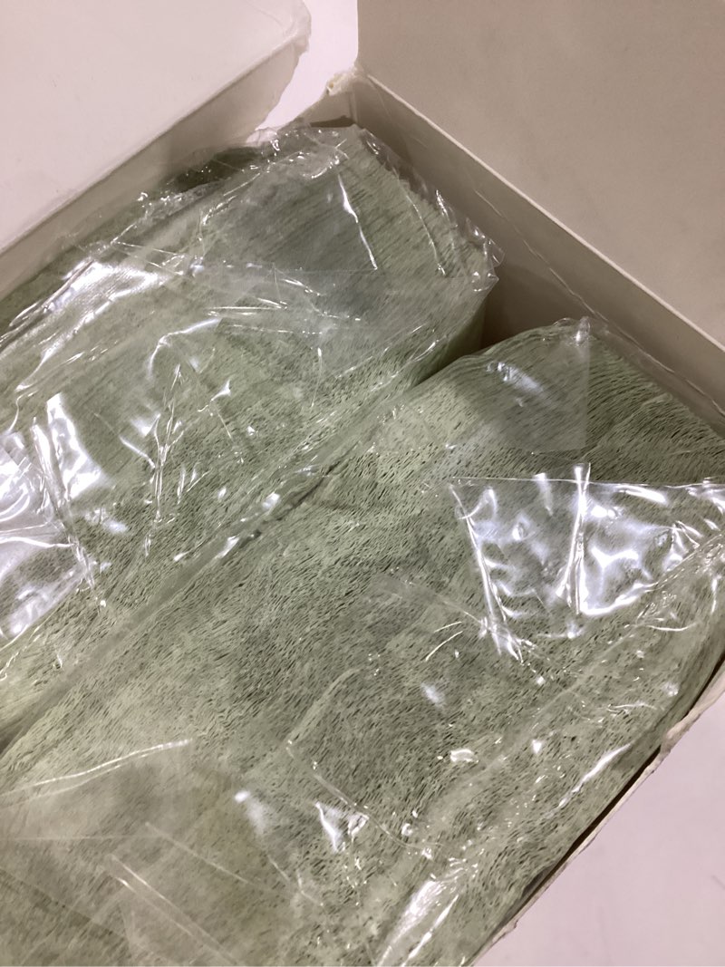 Condition photo showing Good Condition for 100pcs disposable sage green guest napkins paper green disposable hand towels decorative dinner napkin paper disposable hand towels for bathroom,baby shower,wedding,birthday,party supplies table decor