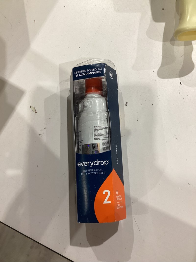 everydrop by Whirlpool Ice and Water Refrigerator Filter 2, EDR2RXD1, Single-Pack 1 Pack
