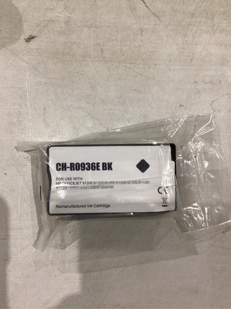 Condition photo showing New/Like New for Remanufactured Ink Cartridge for HP 936e Black Ink Cartridge for OfficeJet Pro 9110b 9117b 9120b 9120e 9122e 9125e 9128e 9130b 9132e 9135e 9720e 9730e