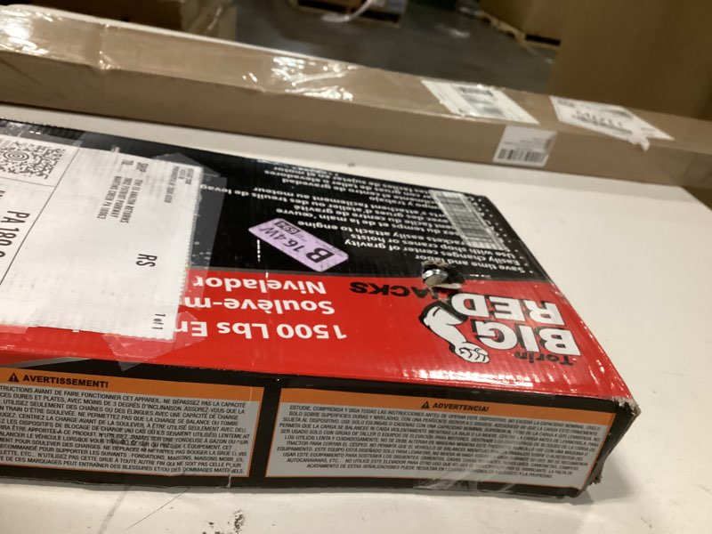 Condition photo showing New/Like New for BIG RED T32100 Torin Engine Hoist Shop Crane Accessory: Steel 3 Position Engine Leveler with Adjustable Handle, 3/4 Ton (1,500 lb) Capacity, Red