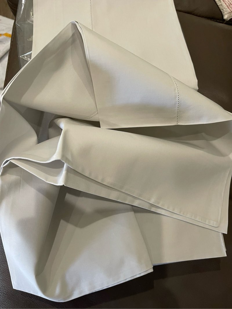 1050 Matouk Italy NWT (4pc) Bergamo Giza-87 Set Grey simialr