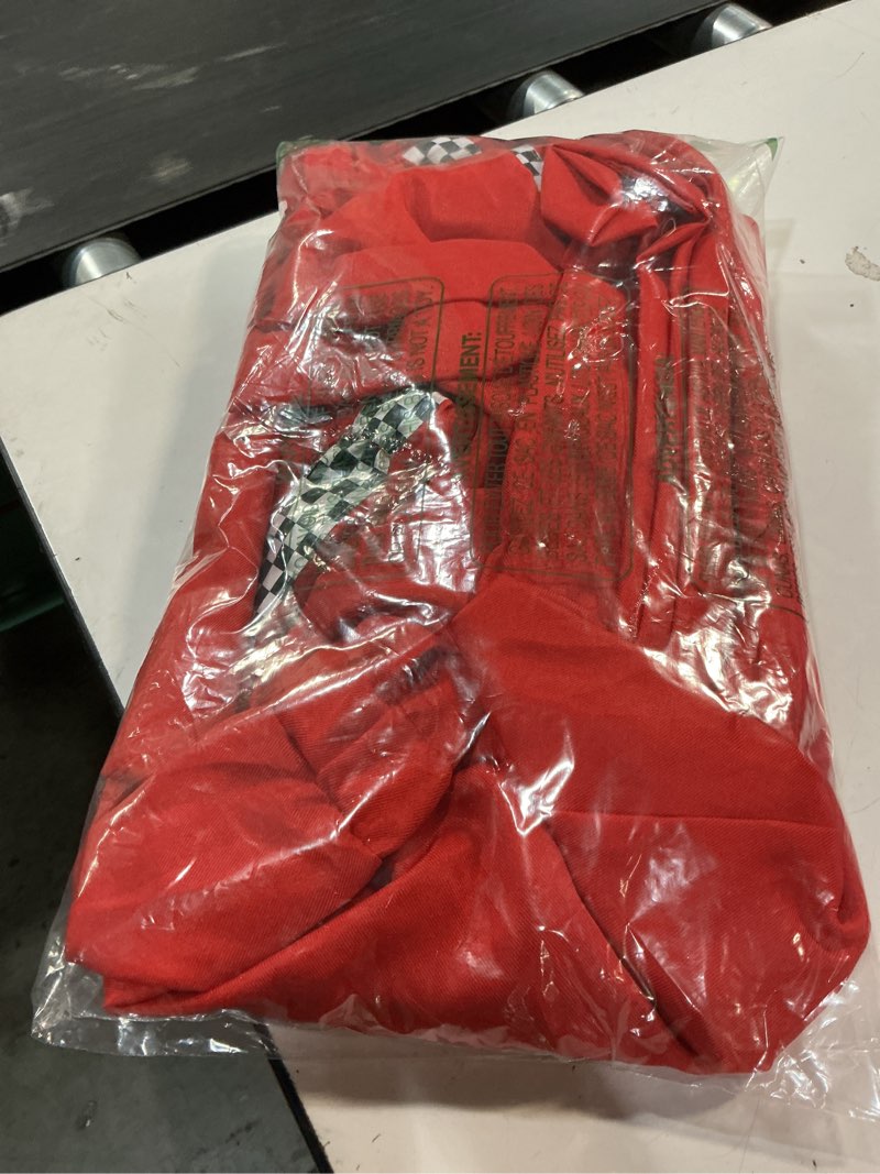 Condition photo showing Good Condition for race car driver costume for men, racing jumpsuit set racing suit onesie jacket for adult halloween cosplay outfit race car driver set x-large