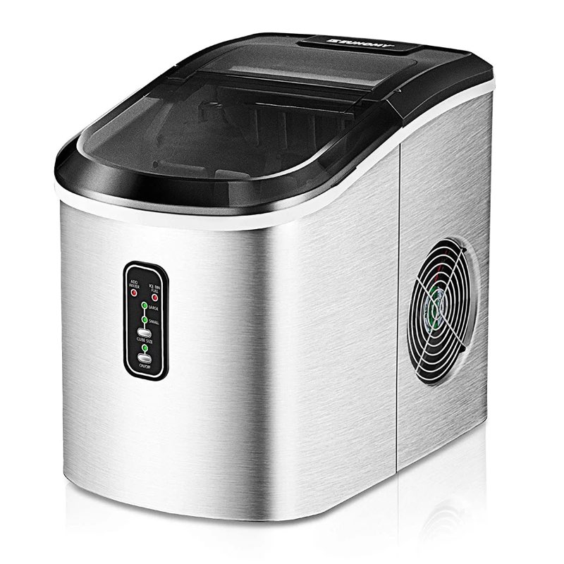euhomy ice maker machine countertop 26 lbs in 24 hours