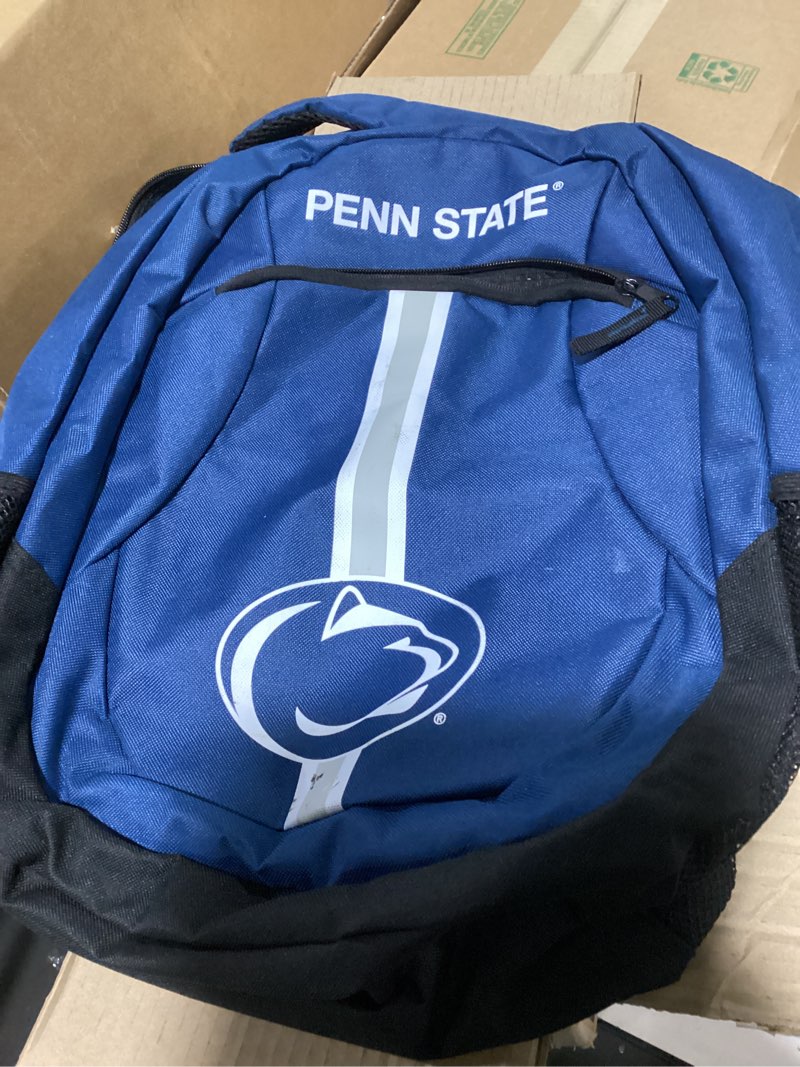 Condition photo showing As Is for foco penn state nittany lions ncaa action backpack penn state nittany lions one size team color