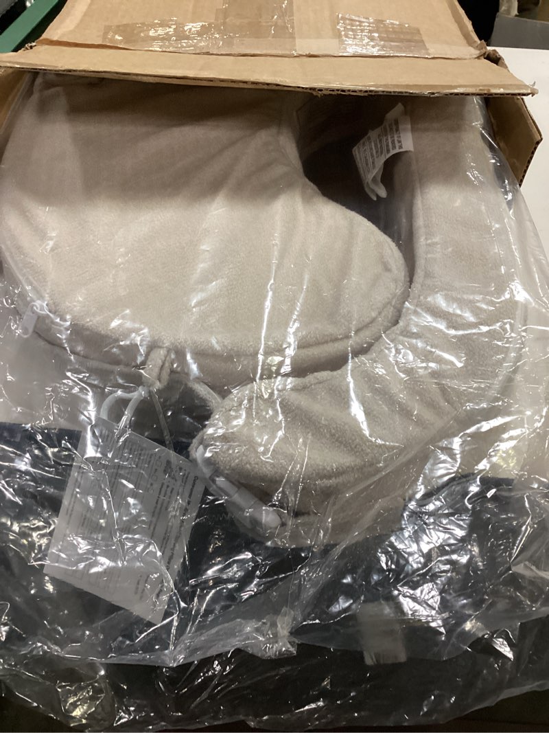 Condition photo showing Good Condition for My Brest Friend Nursing Pillow - Deluxe - Enhanced Comfort w/Slipcover - Ergonomic Breastfeeding Pillow for Ultimate Support for Mom & Baby - Adjustable Pillow W/Handy Side Pocket, Soft Sand