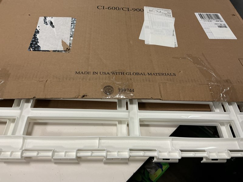 Condition photo showing Good Condition for iris usa 34" 2-panel add-on panels, pet dog puppy playpen, foldable, customizable, white white 34" h