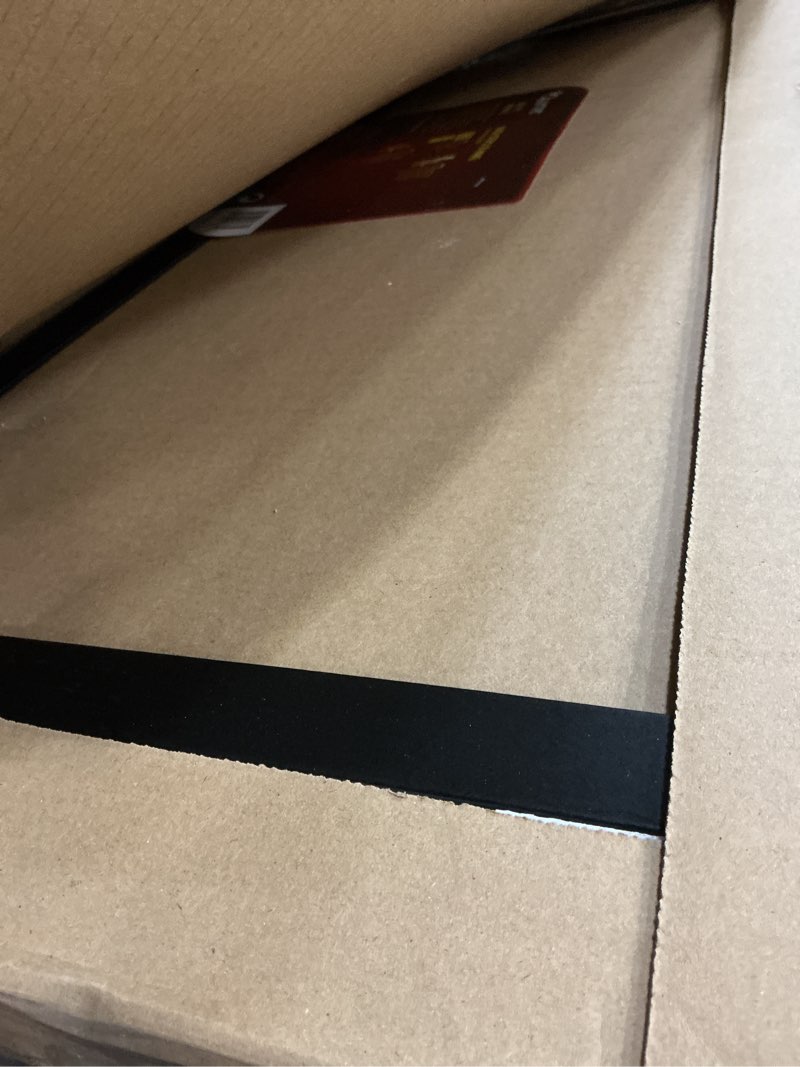 Condition photo showing Good Condition for Quartet Cork Bulletin Board, Framed Corkboard, 2' x 3', Black Frame, Message Board, Vision Board (MWDB2436-BK)