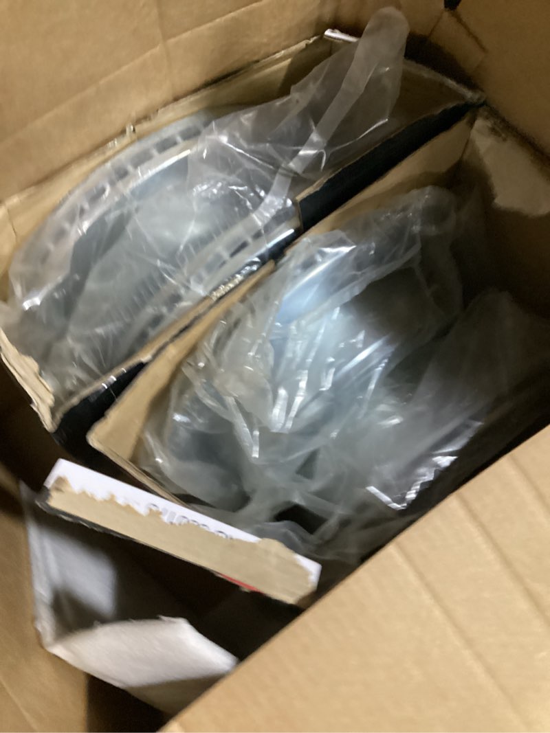 Condition photo showing As Is for bdfhyk front and rear brake kit compatible with ford f-150 2004-2008, compatible with lincoln mark lt 2006-2008, drilled slotted brakes rotors and ceramic brake pads, replace s-54109,s-54111, d-1012 2004-2008 ford f-150