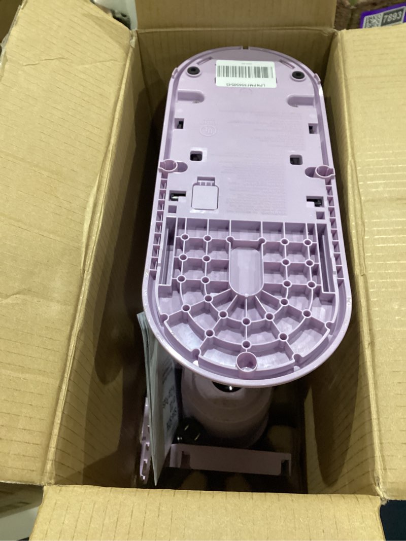 Condition photo showing As Is for keurig k-express single serve k-cup pod coffee maker, 3 brew sizes, strong button feature, 42oz removable reservoir, lavender