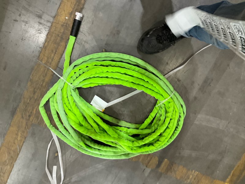 Condition photo showing As Is for hose