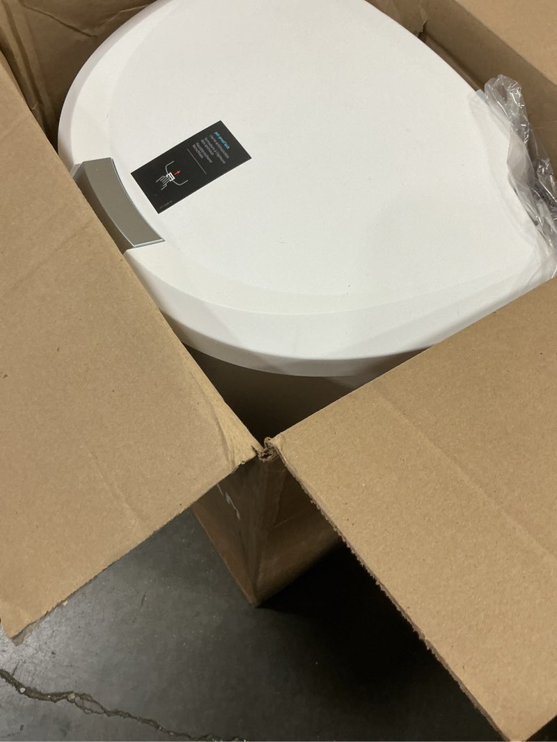 Condition photo showing Good Condition for simplehuman 50 liter semi-round hands-free kitchen step soft-close lid trash can, white