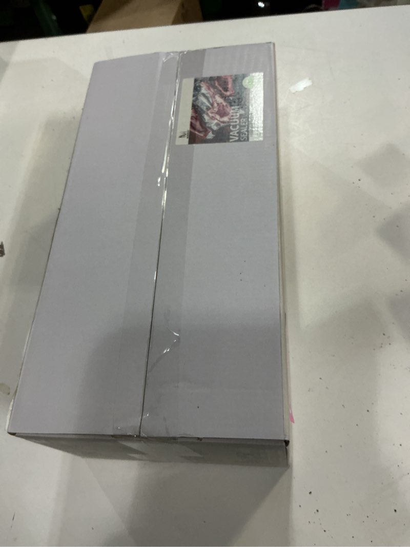 Condition photo showing New/Like New for Vacuum Sealer Machine for Food, Updated 2025 Food Sealer, Effectively saving food waste, Built-in Cutter?20 Vacuum Seal Bags for Food