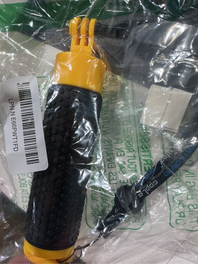 Condition photo showing Good Condition for gepuly 60m/196ft waterproof case for gopro hero 13 12 11 10 9 black | floating handle grip pole stick monopod underwater accessories protective case dive shell