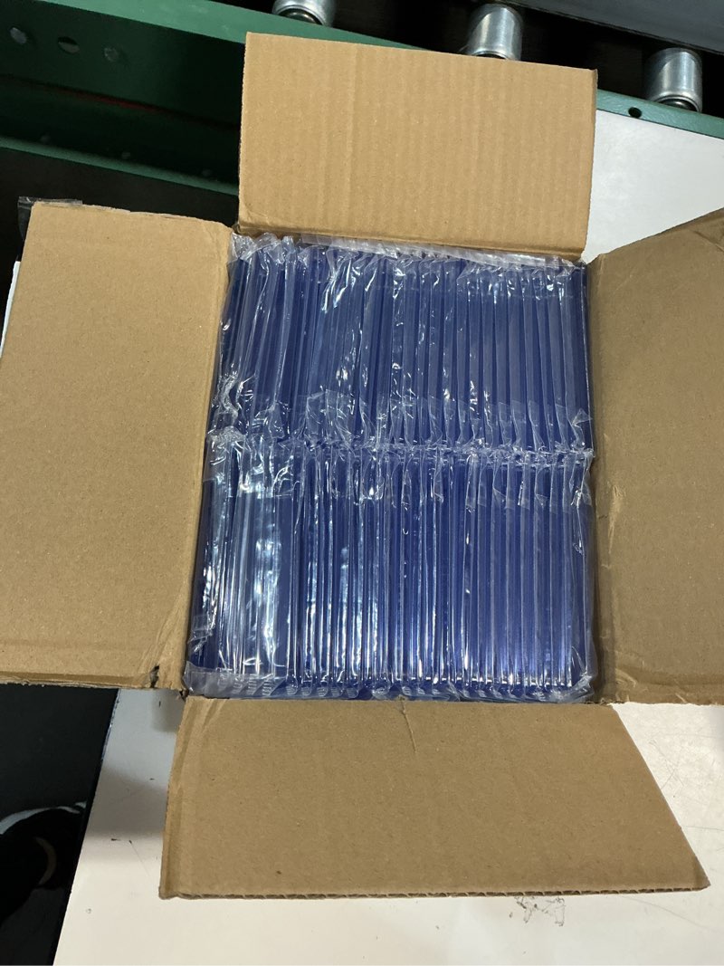 Condition photo showing New/Like New for 50ct magnetic card holder, 35pt single touch, u-v protectors hard plastic for trading cards, magnet case, sports, game, football, baseball 50 pack