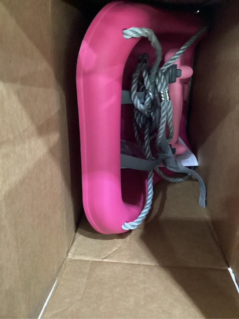 Condition photo showing Good Condition for little tikes 2-in-1 snug 'n secure swing magenta