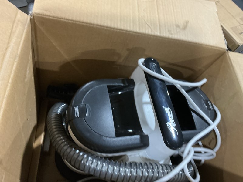 Condition photo showing As Is for Rosewill Multi-Purpose Portable Carpet and Upholstery Cleaner, Powerful Suction 11 Kpa Spot Cleaner, 450W Motor, Car and Auto Detailer, Stain and Spot Remover; Versatile Use: Carpet, Sofa, Pet Hair