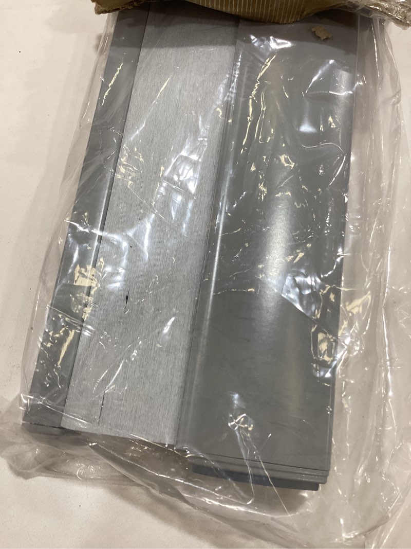 Condition photo showing Good Condition for No Drill Cellular Shades for Indoor Windows, Thermal Insulating & Noise Reducing Honeycomb Blinds, Free Stop Cordless Blackout Shades, Grey, 27" W x 64" H 27"W x 64"H Grey(blackout)