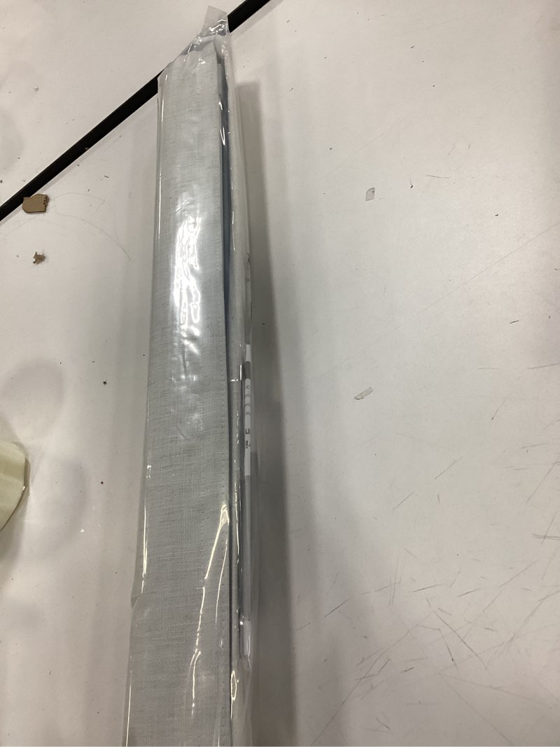 Condition photo showing Good Condition for LazBlinds No Tools No Drill Cordless Roman Shades for Windows, Blackout Thermal Insulated UV Blocking Window Blinds, Room Darkening Fabric Blinds for Indoor Windows, 27'' W x 64'' H, Beige Blackout - Beige 27" W x 64" H