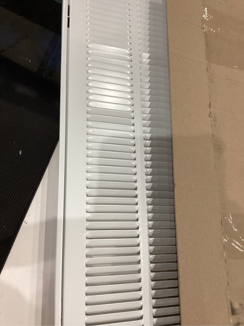 Condition photo showing New/Like New for similar )))rocky mountain goods brown floor register vent for 4-inch by 10-inch vent openings (item dimensions 11.5\" x 5.5\") - easy adjust air supply lever - premium finish - heavy duty for walk on use