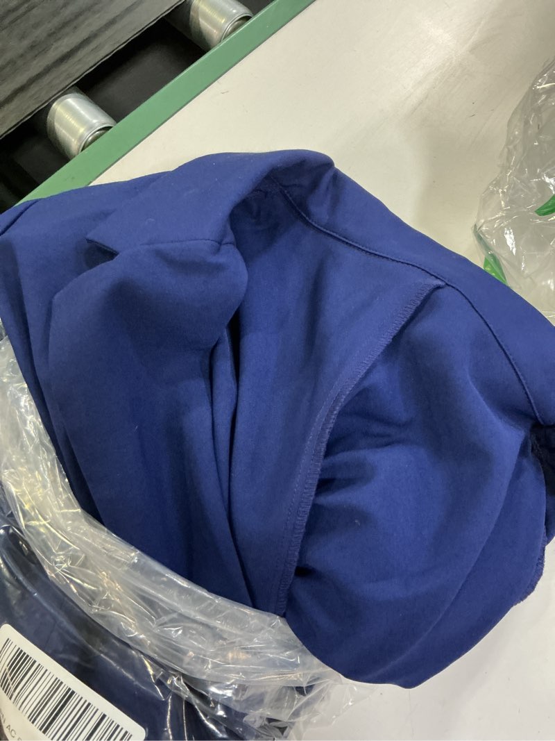 Condition photo showing Good Condition for agnes orinda plus size blazer and skirt suit sets for women 2 piece outfits business casual suit sets 3x royal blue
