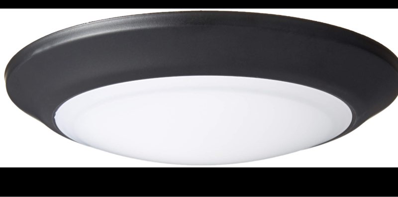 Westinghouse 6322800 Large LED Indoor/Outdoor Dimmable Surface Mount Wet Location, Oil Rubbed Bronze Finish with Frosted Lens