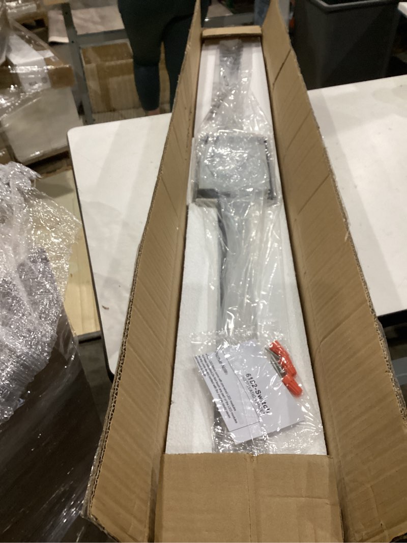 Condition photo showing Good Condition for sinerise led modern bathroom vanity light bar (48-inch, 3000k/4000k/6000k), chrome dimmable modern acrylic bathroom wall lighting fixtures over mirror 48-inch chrome