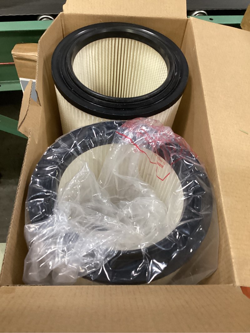 Condition photo showing Good Condition for 2 Pack VF4000 Replacement Filter for Ridgid Shop Vac Filter 5-20 Gallon 6-9 Gallons Vacuum Cleaners, Wet Dry Vacuum filter for Ridgid shop vac filters